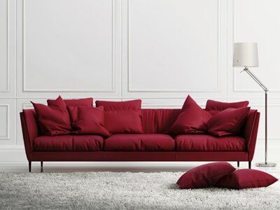 Red Sofa - Upholstery in Bangor, ME