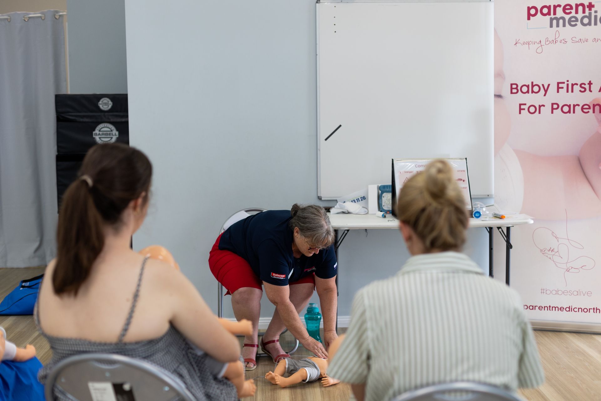 Baby First Aid education
