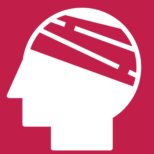 bandage on head vector