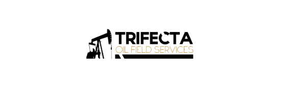 A trifecta oil field services logo on a white background.