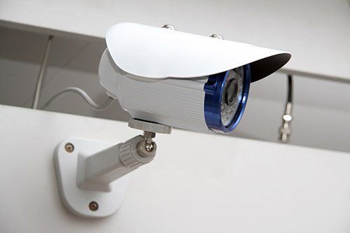 A camera for a video surveillance storage unit facility in Stockton, CA