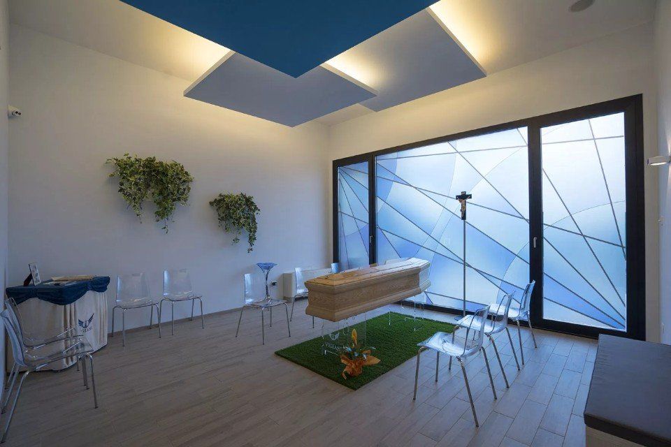 Sala dell'ultimo saluto al defunto