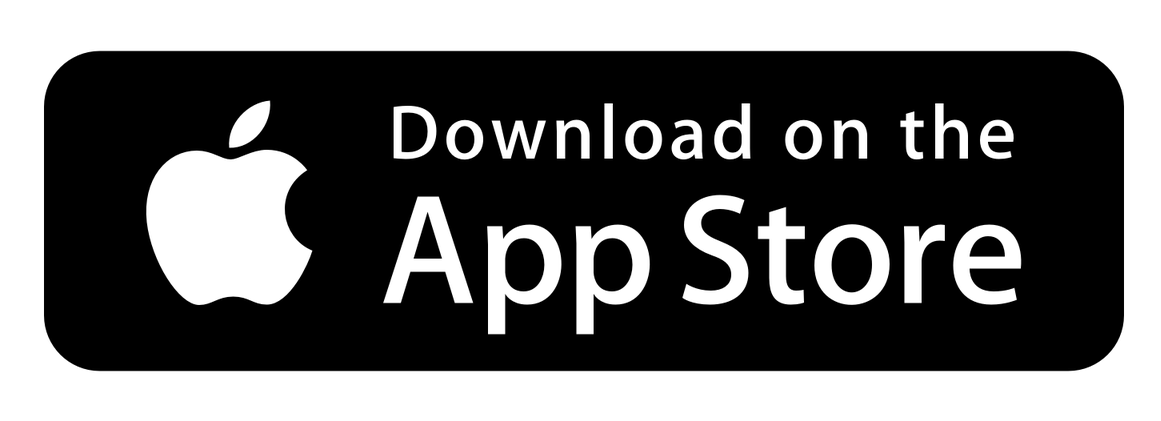 black button that says download on the Appstore with the apple logo