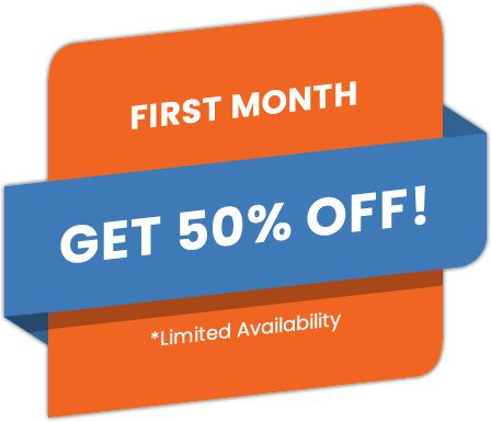 50 percent off promo