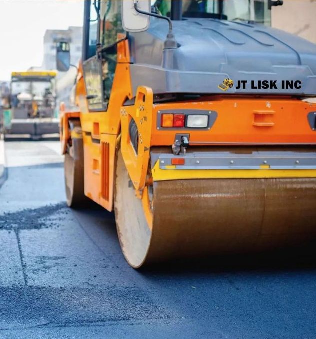 We paved a road in Albemarle to ensure safe and efficient mobility.