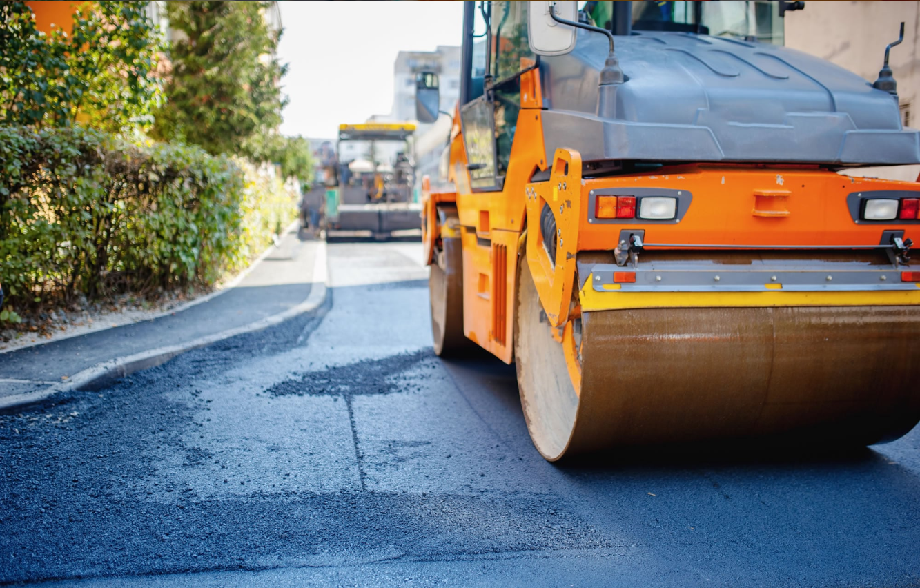 A Paving Contractor Doing Professional Asphalt Services in Albemarle