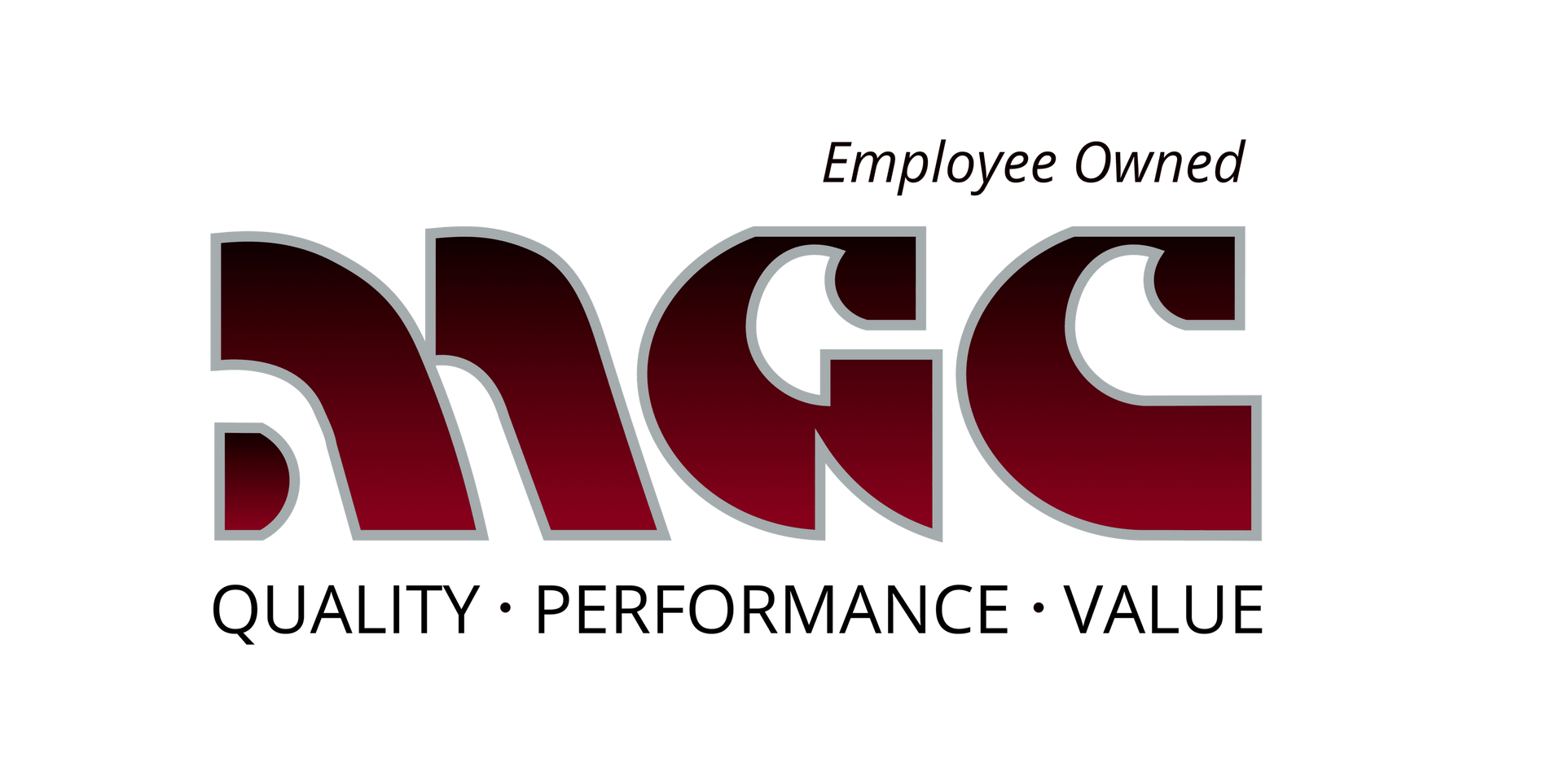 A logo for a company that says employee owned quality performance value