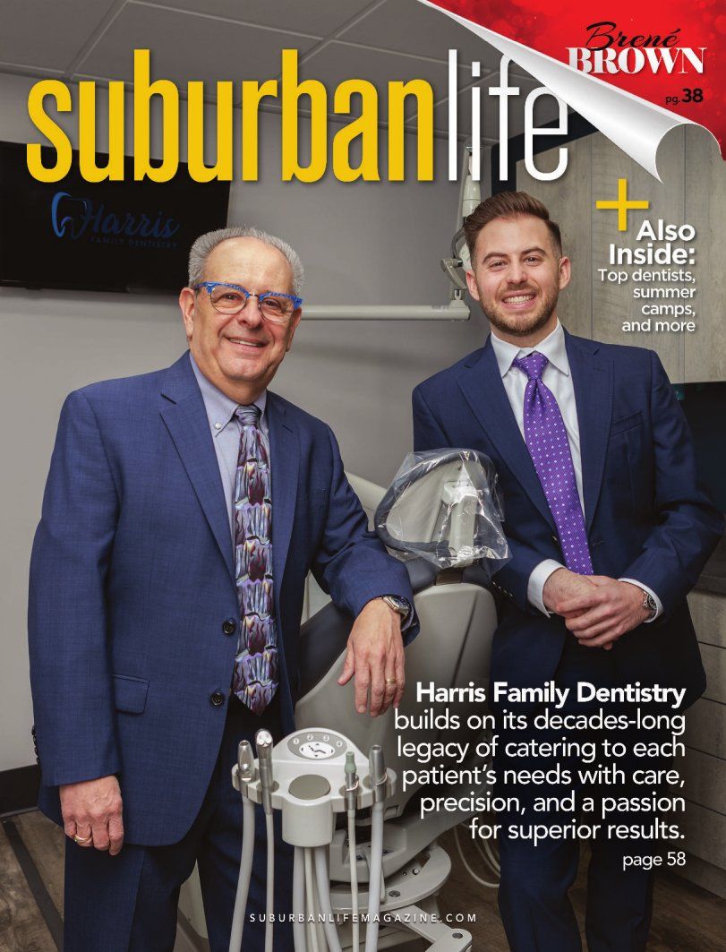 Suburban Life magazine about Harris Family Dentistry