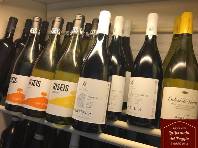 Selezione dei vini del ristorante