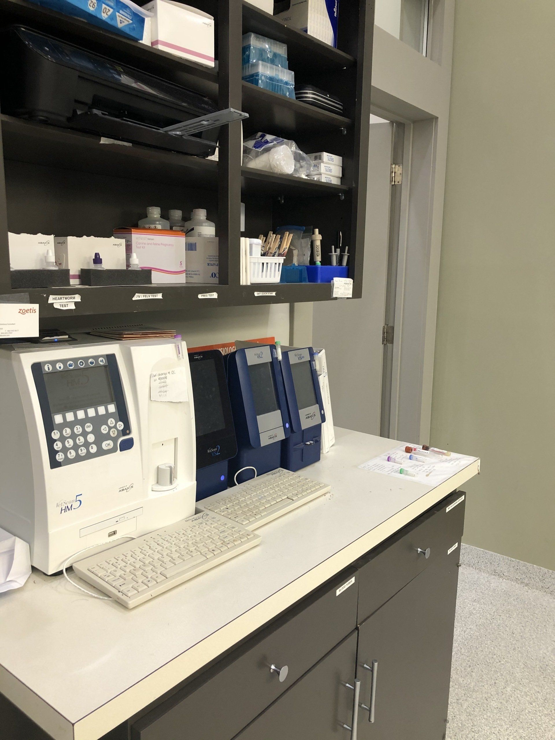 In-house lab testing