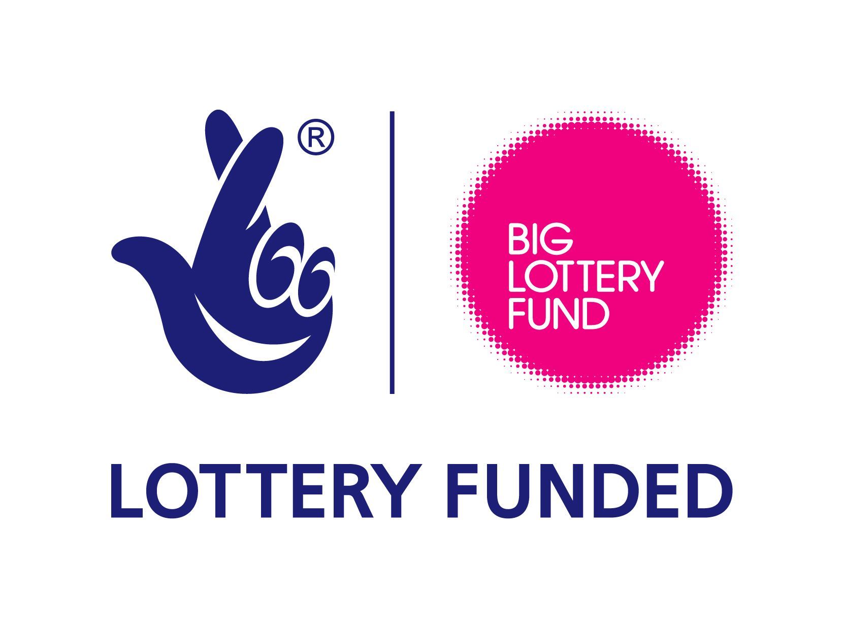 lottery funded logo