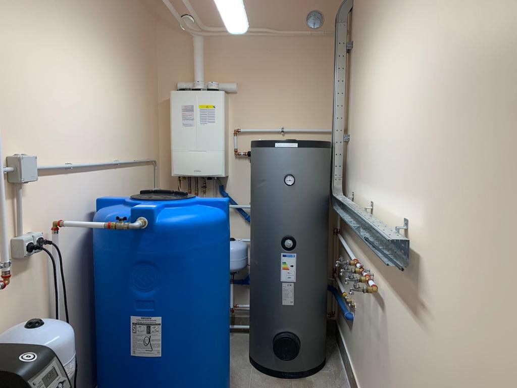 elementi di impianti di riscaldamento industriali