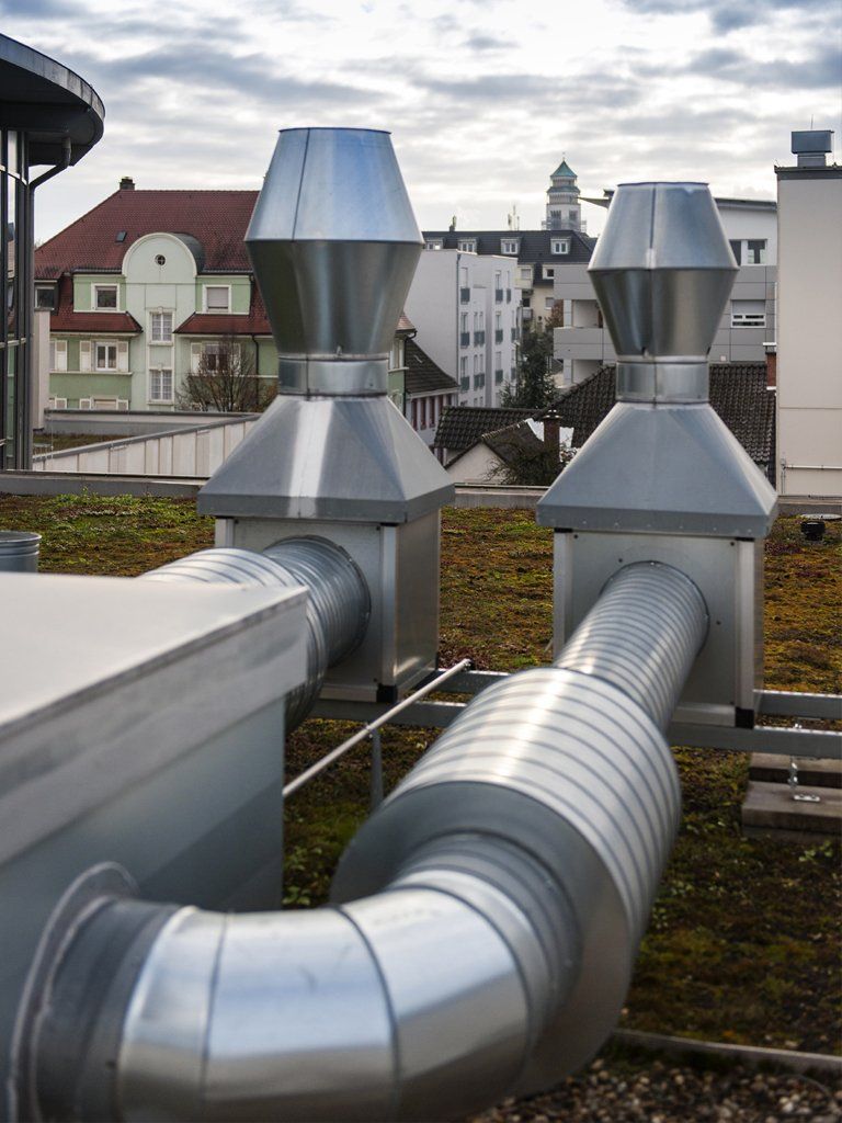 Impianto di condizionamento industriale