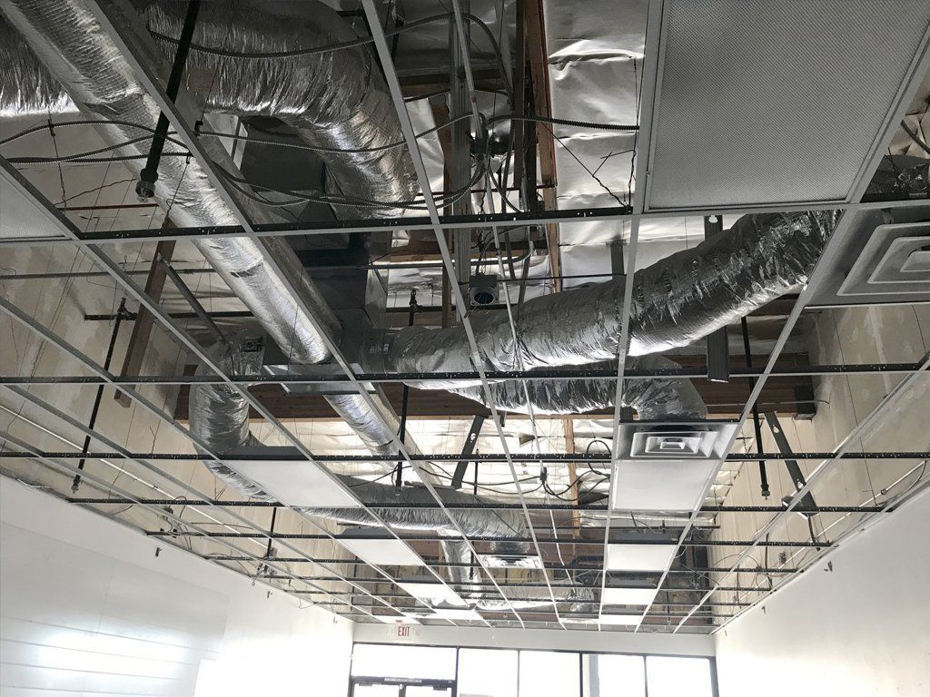 Impianto di climatizzazione industriale