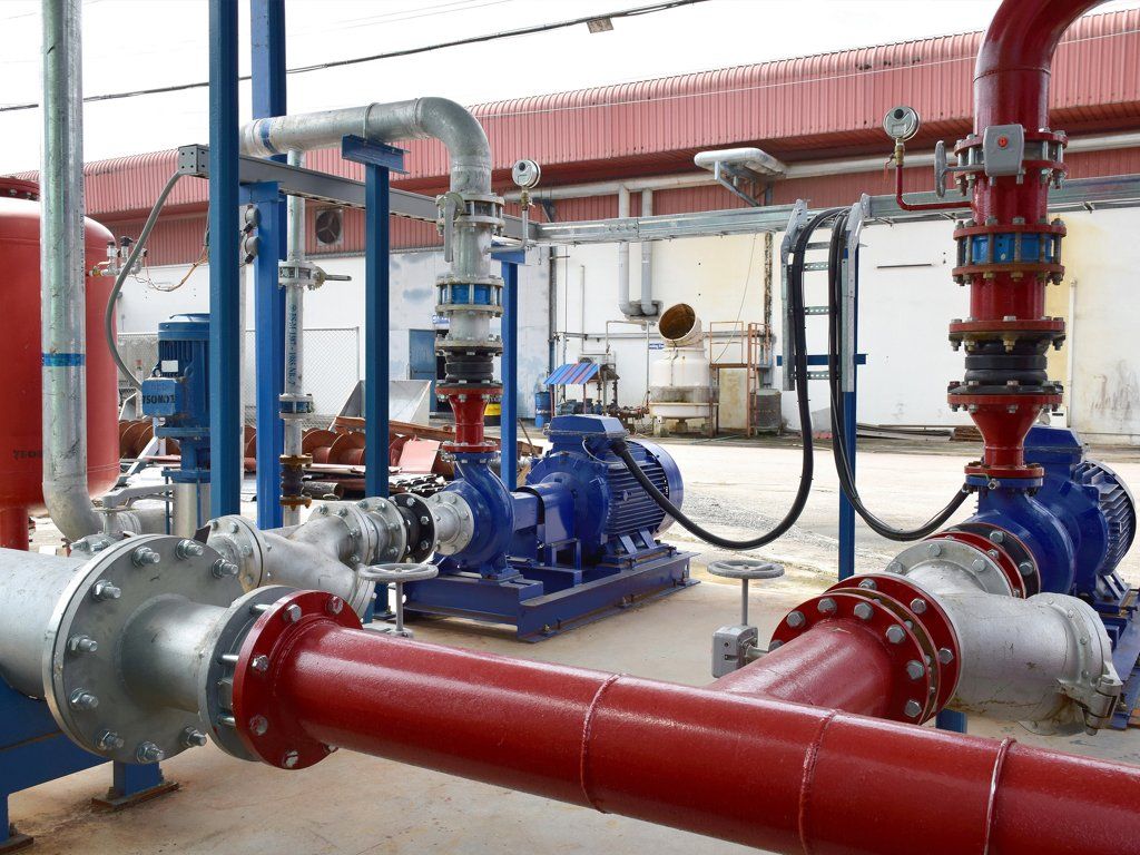 Impianto antincendio per aziende