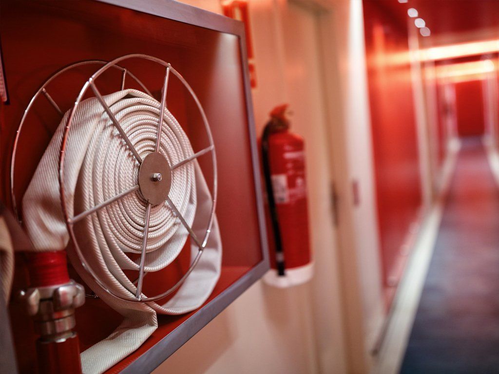 Estintore e materiali antincendio
