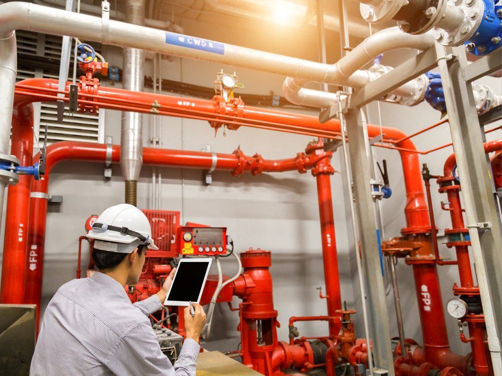 manutenzione di impianto antincendio