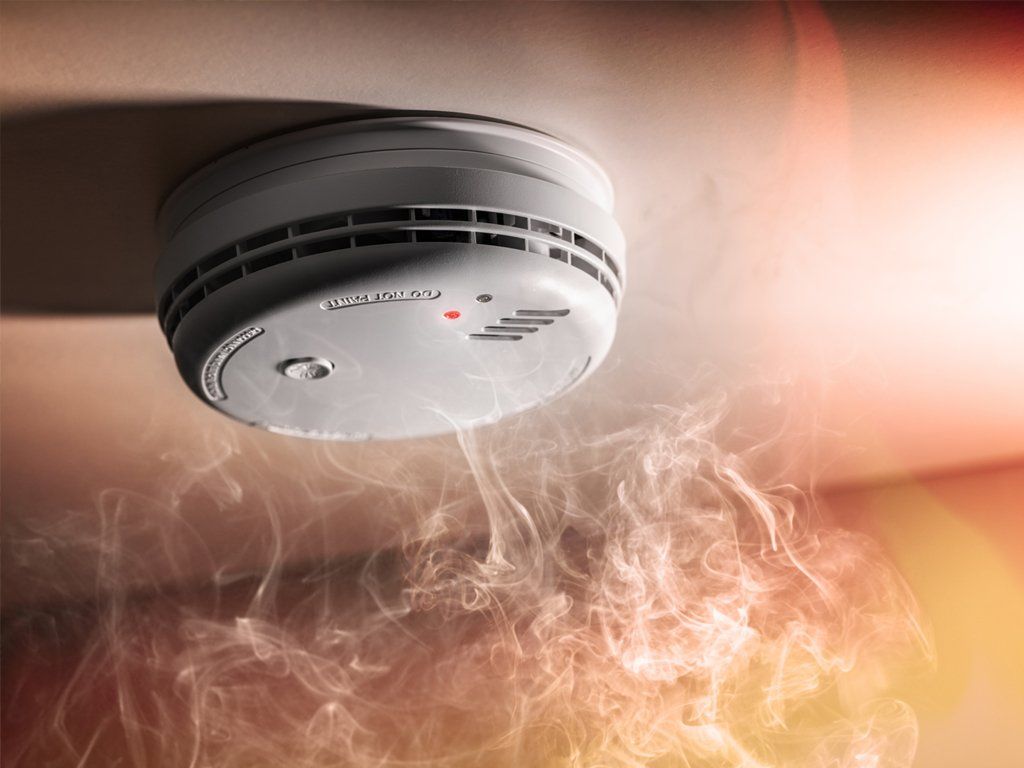 impianto antincendio di rilevazione fumo