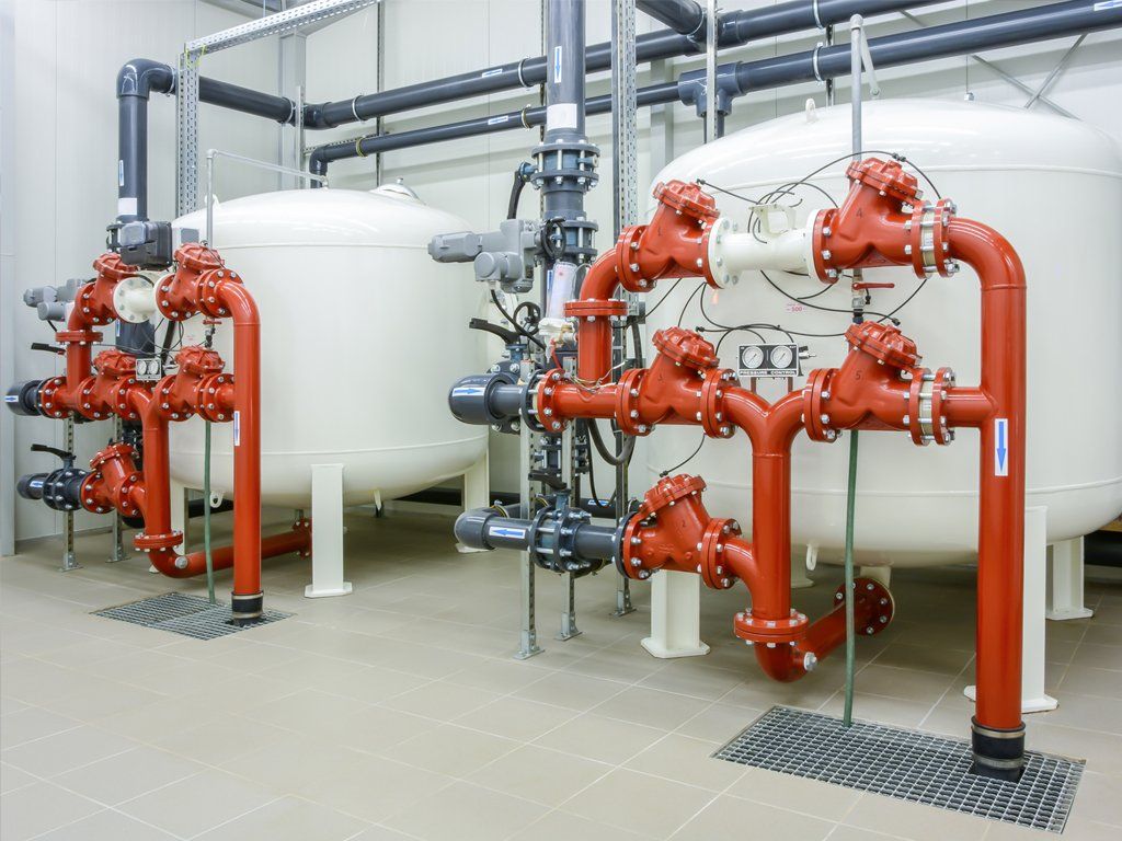 Impianto antincendio industriale