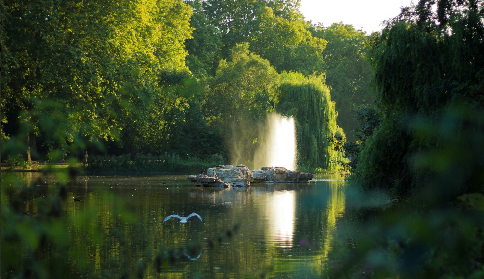 God the Father Speaks to His Children - a fountain of living water.