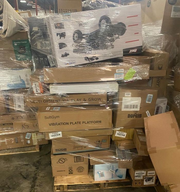truckload of amazon bulk returns merchandise