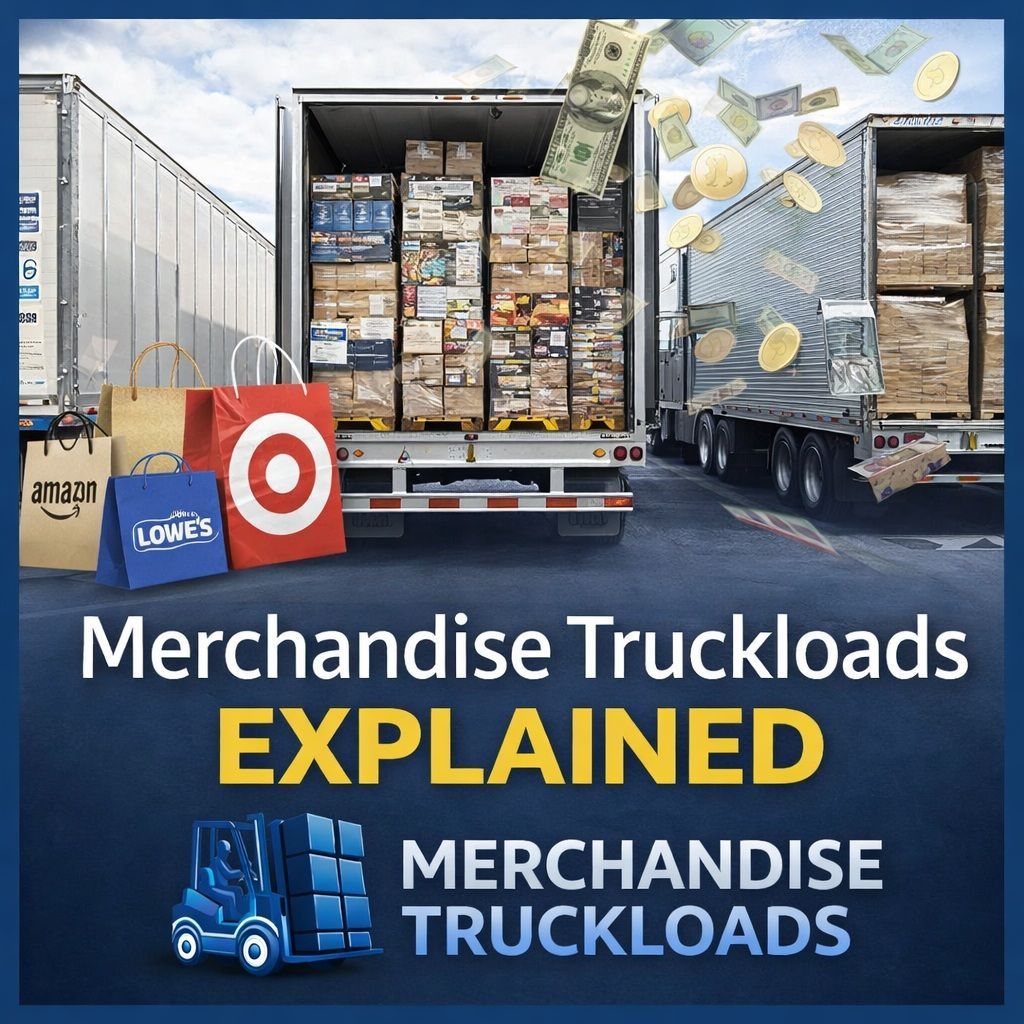 Truckloads of Merchandise from Target & Amazon