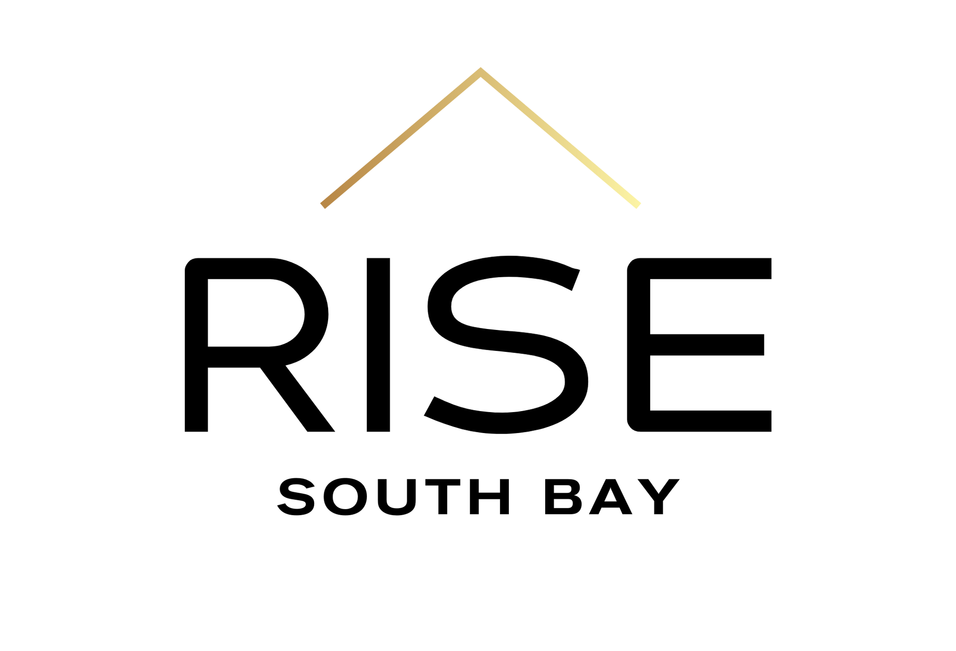 The logo for south bay keller williams realty is red and black.