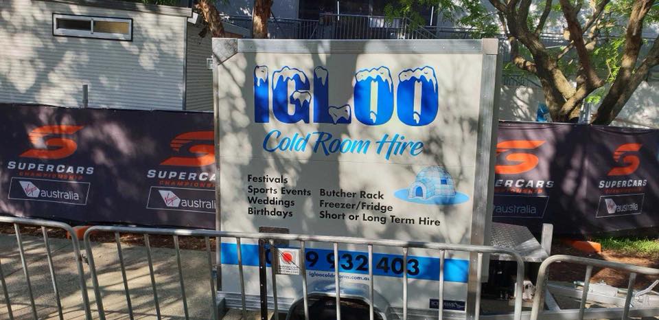 Igloo cold room trailers for hire wacol