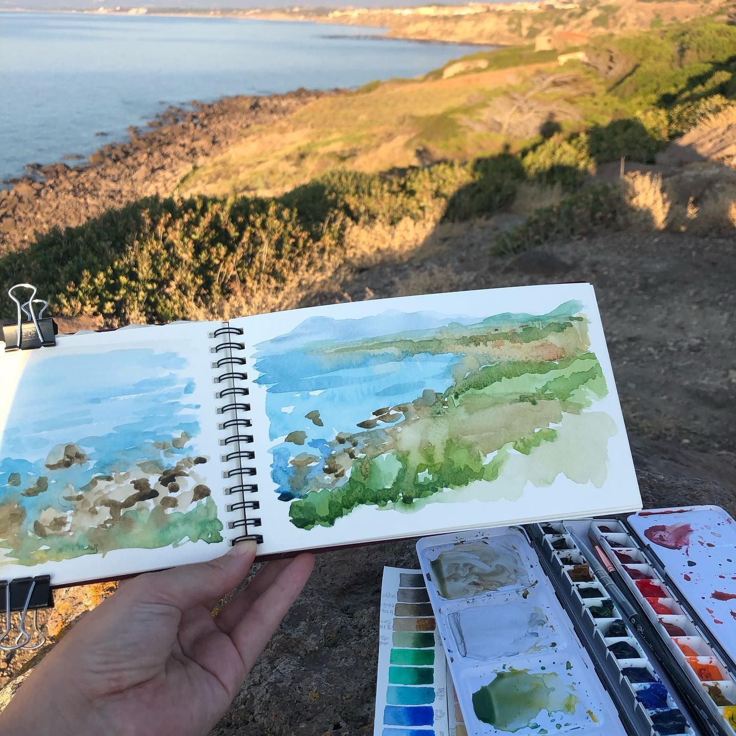 sketchbook, mare della Sardegna