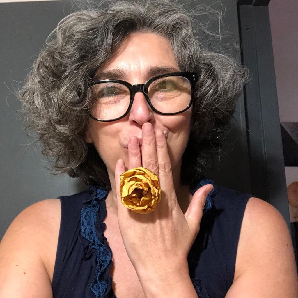 Anna che fa cose, autoritratto, foto