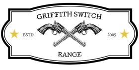 A black and white logo for griffith switch range