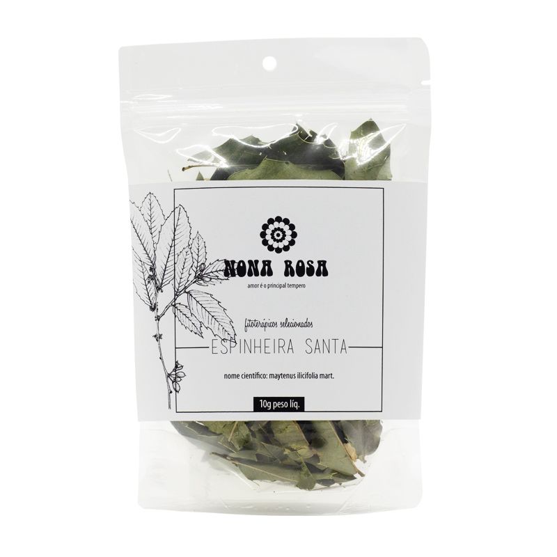 chá fitoterápico de espinheira santa