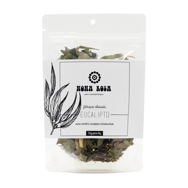 chá fitoterápico de eucalipto