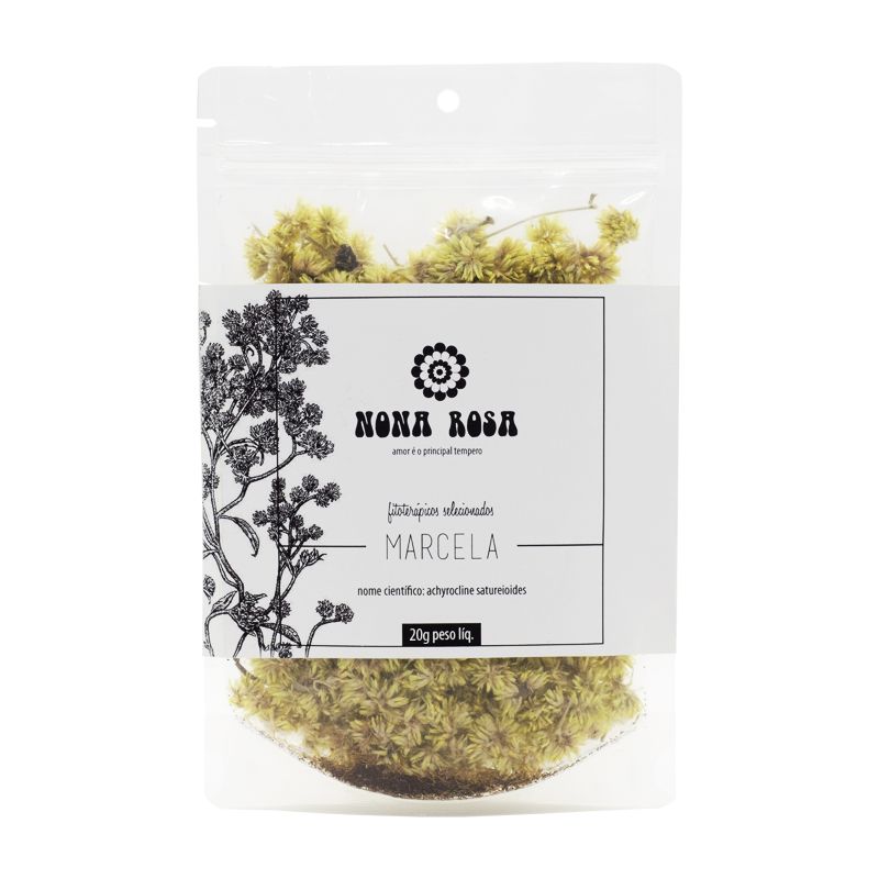 chá fitoterápico de marcela