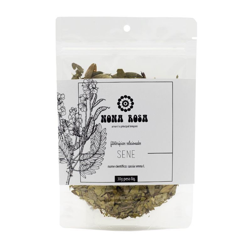 chá fitoterápico de sene