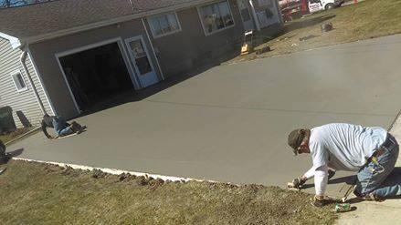 Trusted Residential Concrete Paving Services — Residence During Concrete Pathway Service in Saginaw, MI