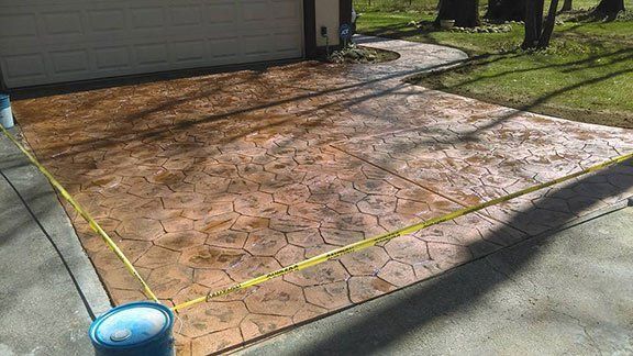 Affordable Paving Services — Residence Before Concrete Pathway Service in Saginaw, MI