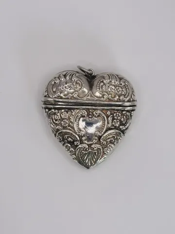Heart Locket Box Pendant