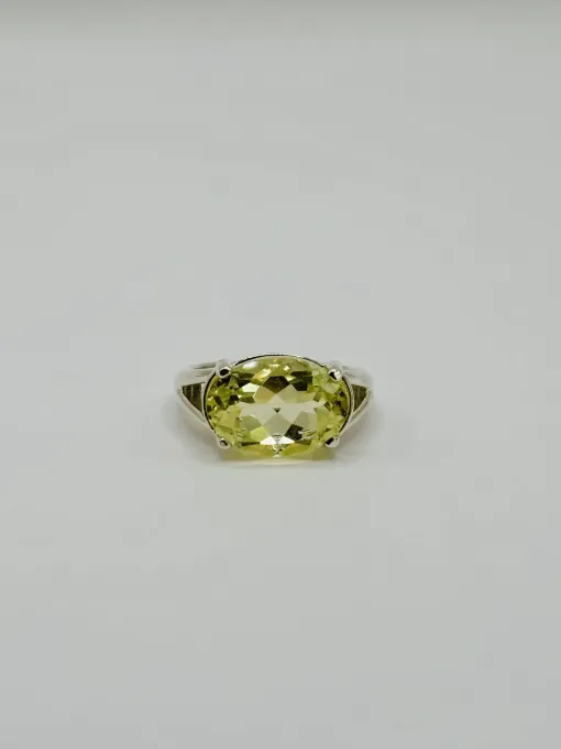 Lemon Quartz Ring