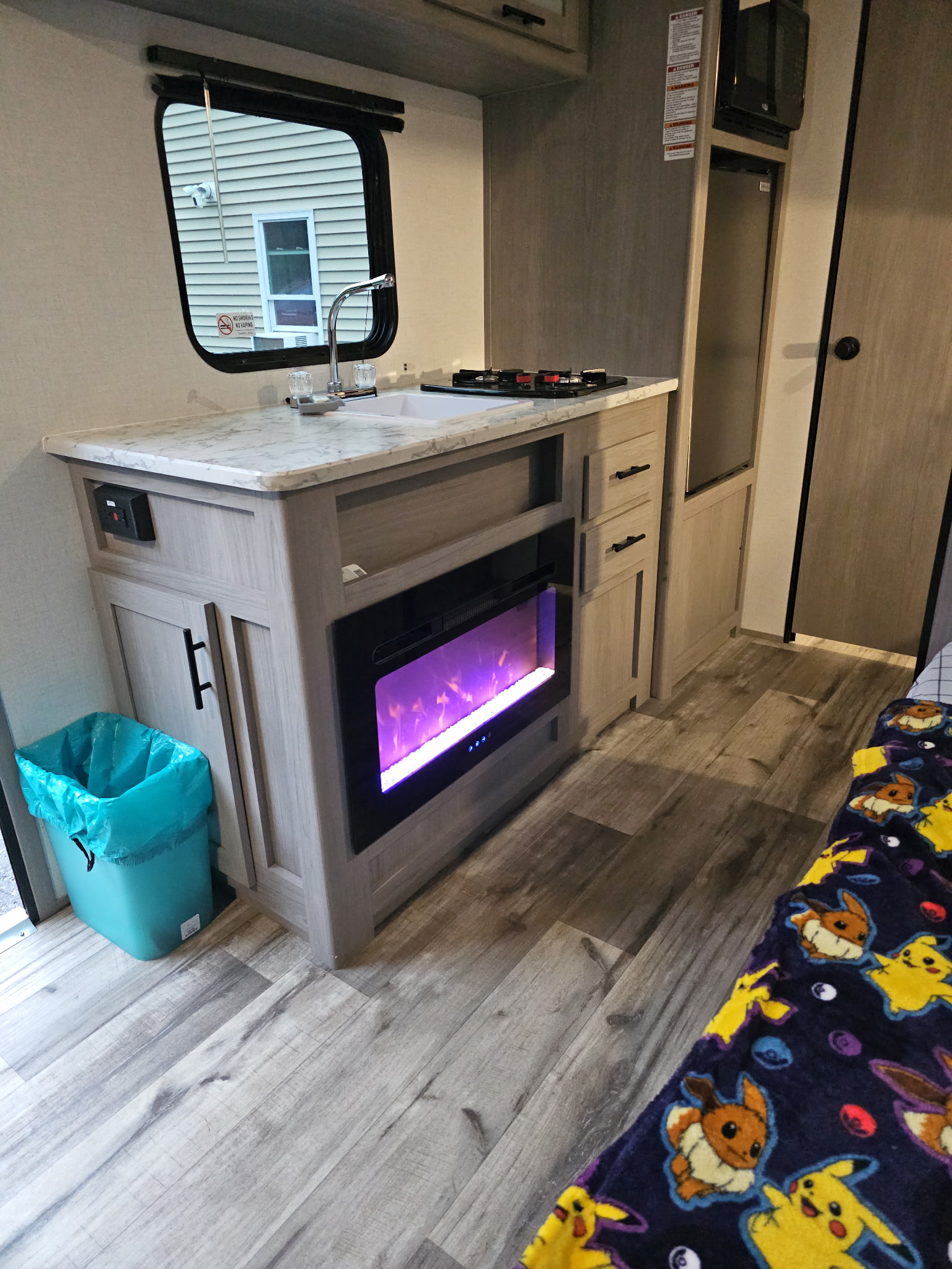 Coleman 17B kitchen view