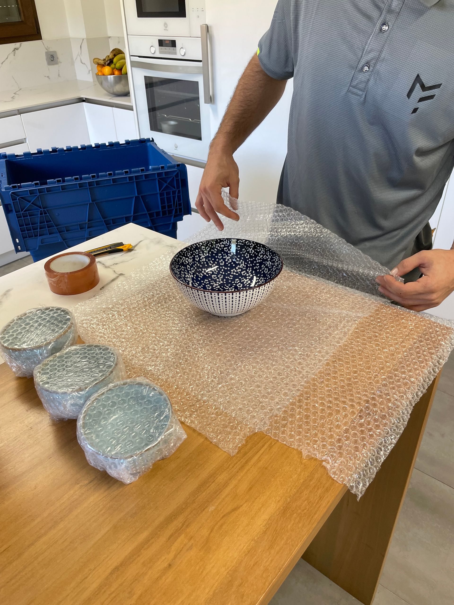 Embalaje profesional para mudanzas en Vigo