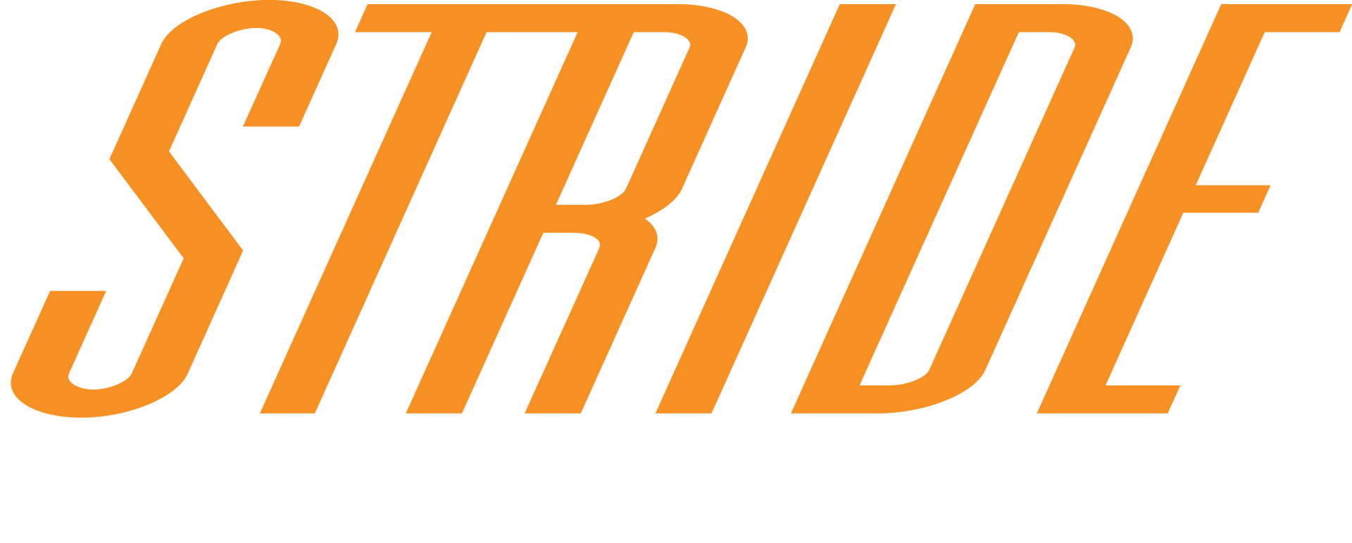 Stride Muay Thai gym logo.