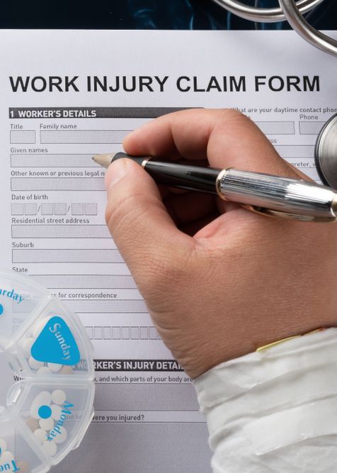 Work Injury Claim Form — Law Firm Northern Rivers , NSW