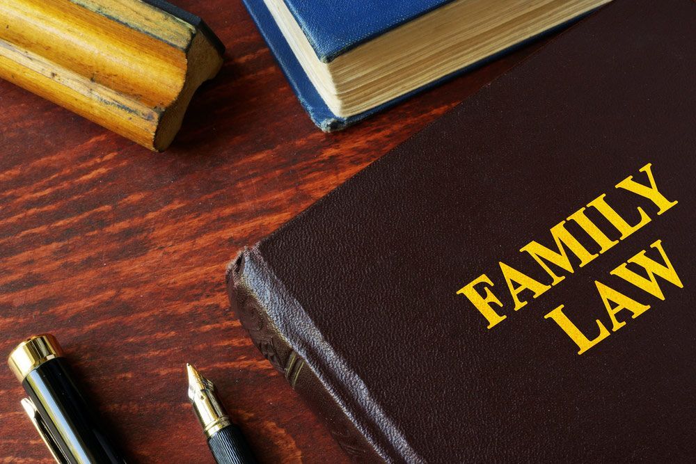 Book Of Family Law On A Table — Law Firm Northern Rivers , NSW