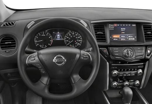 Inside Nissan Pathfinder Vehicle