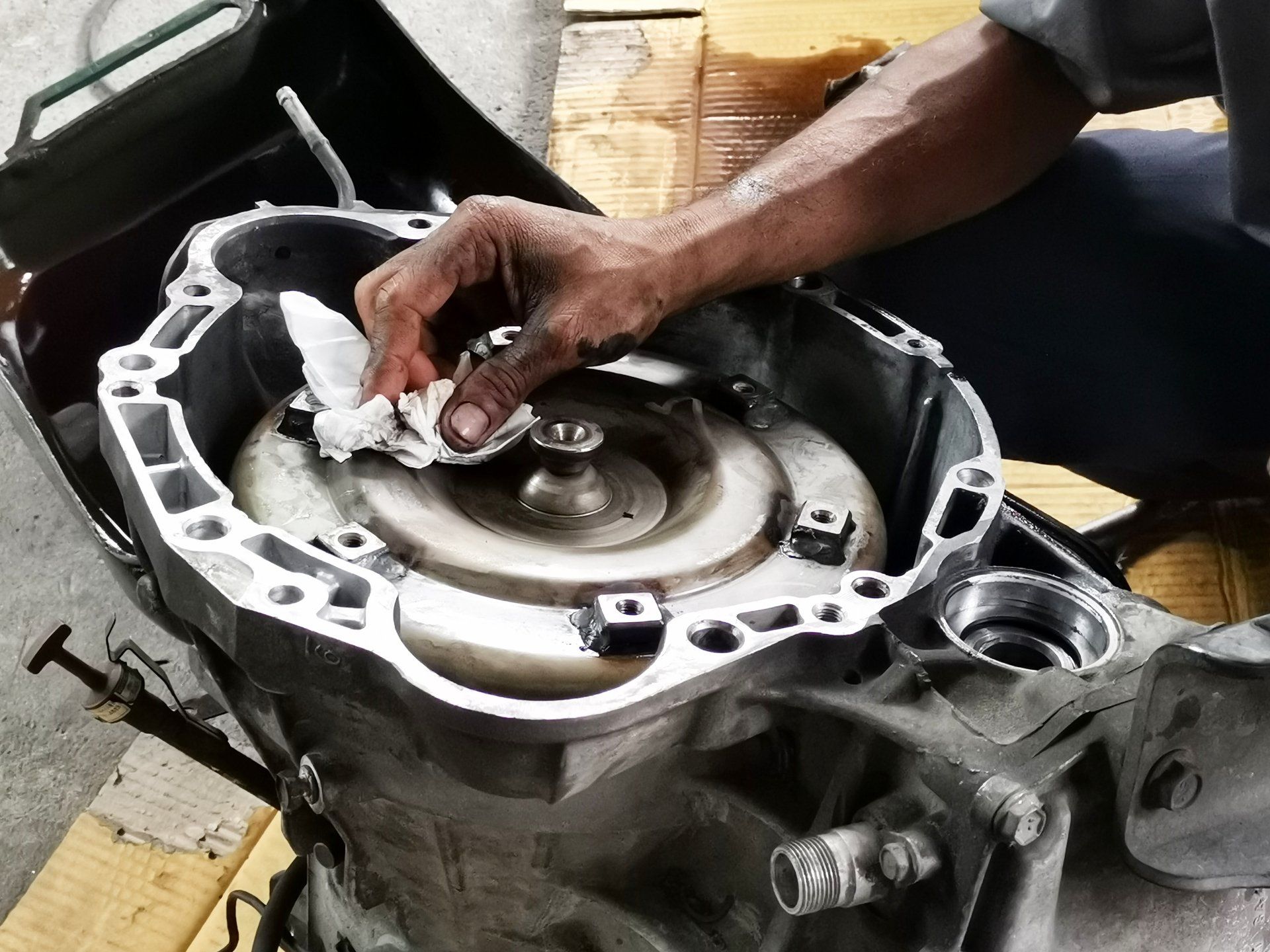 Rebuilding a transmission