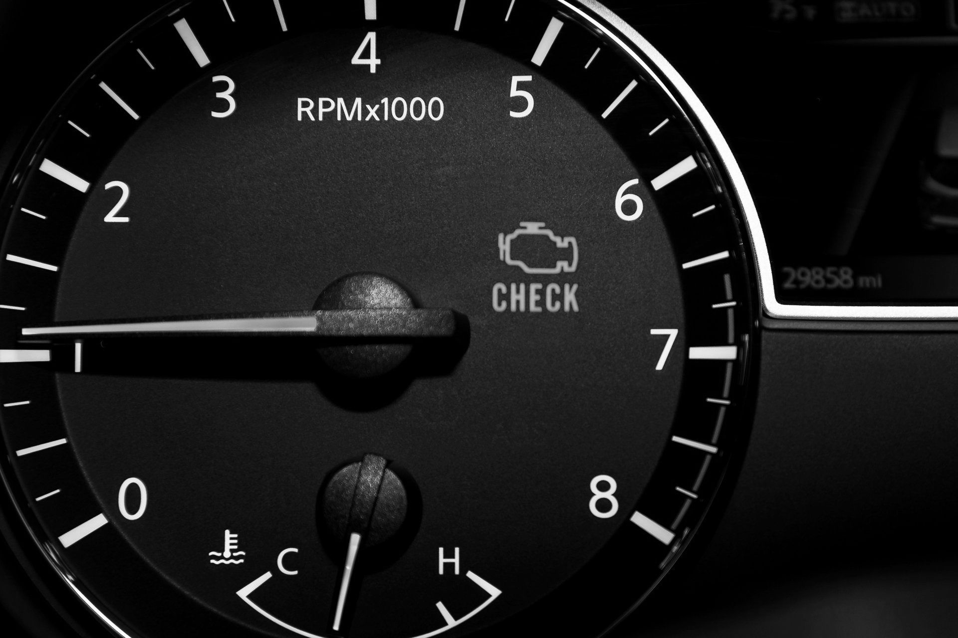 Check Engine Light On - Transmission Repair