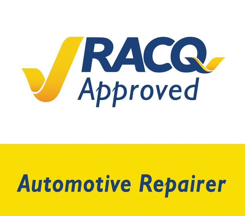 RACQ approved automotive repair logo