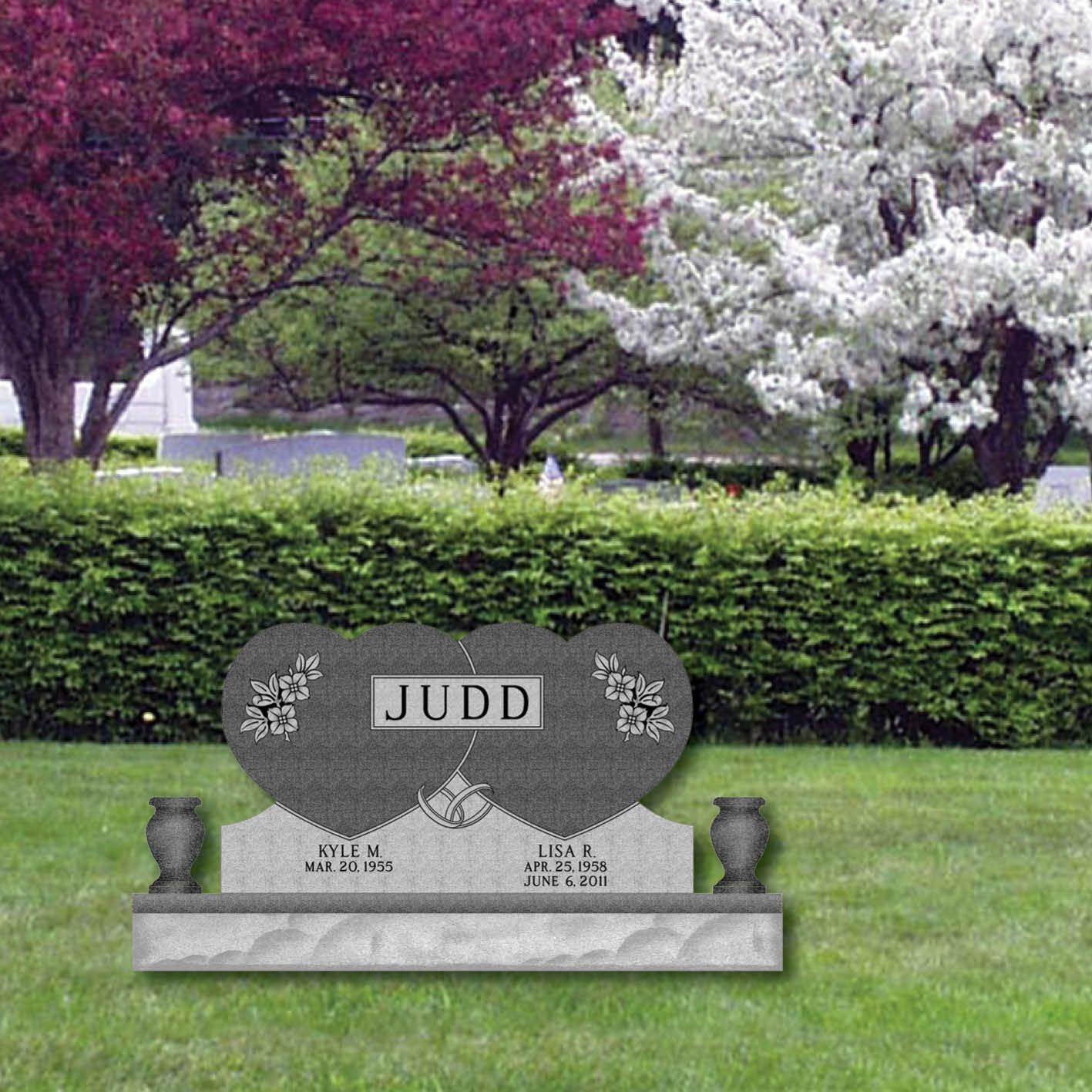 grey headstone