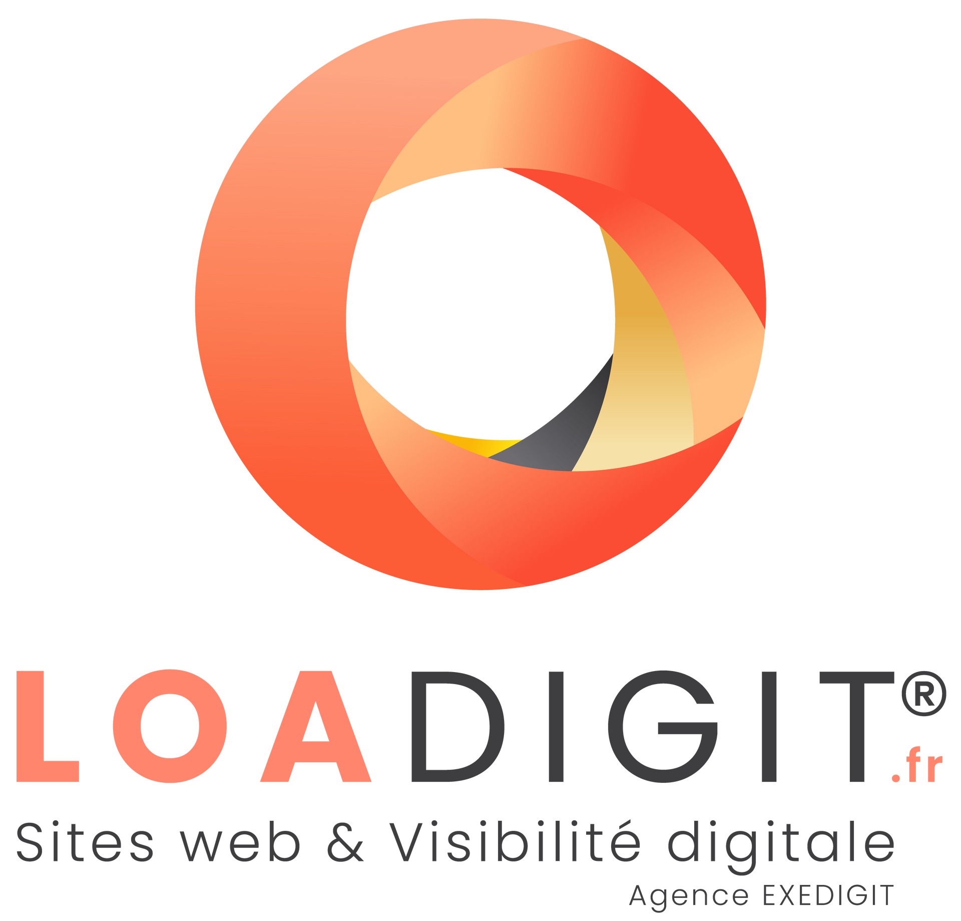 Un logo pour une entreprise appelée load digit